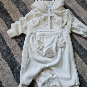 Carter's Cream Baby Matching Set